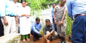 TREE PLANTATION DRIVE AT SADA JUNCTION