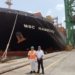 MSC HAMBURG completes safe journey to JNPA Terminal