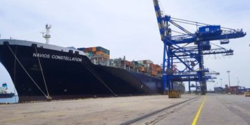 DP World Chennai berths its biggest vessel MV Navios Constellation