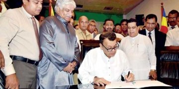 Mahinda Samarasinghe is the new Ports and Shipping Minister for Sri Lanka