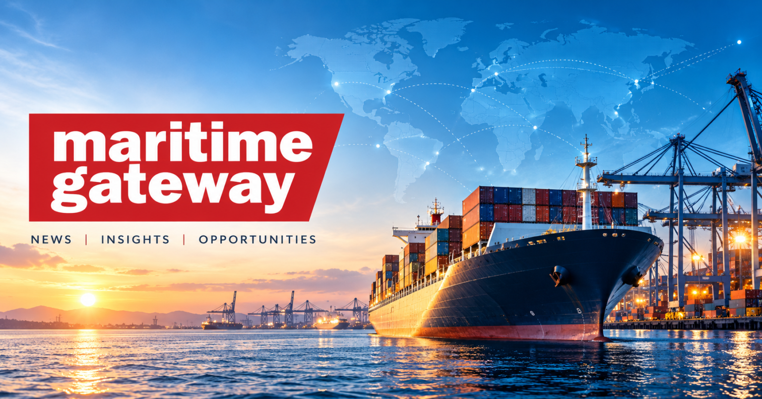 Maritime Gateway Global Port at Sunrise