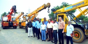 V.O.Chidambaranar Port Trust supplies 10 cranes for re-rehabilitation service at Nagercoil