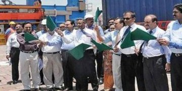NEPAL’S CARGO CONTAINER FLAGGED OFF