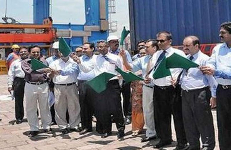 NEPAL’S CARGO CONTAINER FLAGGED OFF