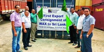 Numaligarh Refinery exports wax to US and Mexico