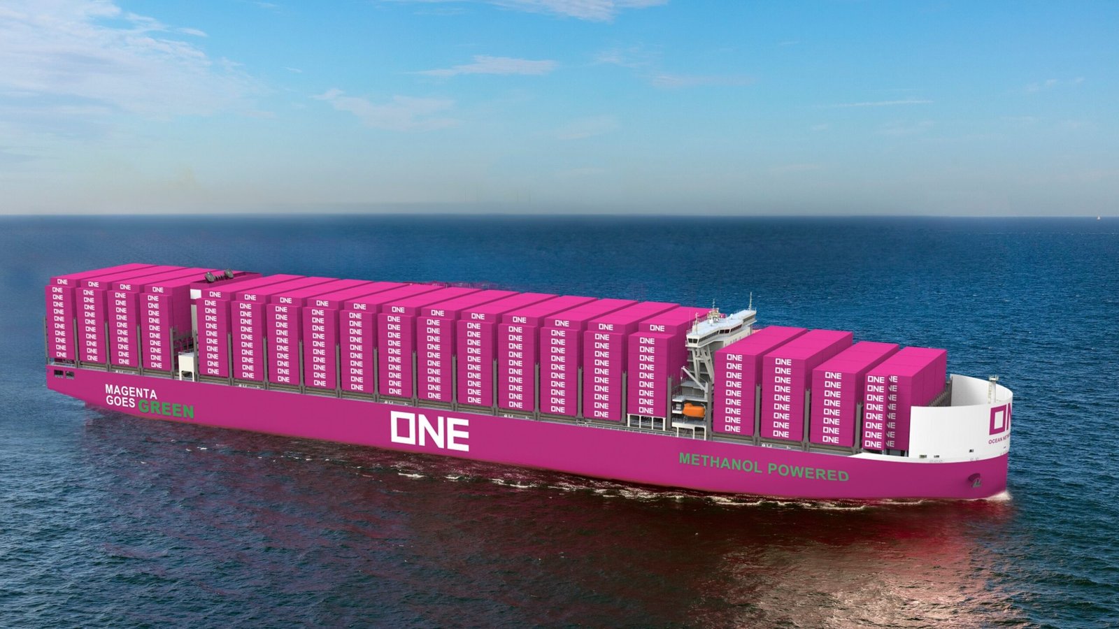 ONE launches a fleet of dual fuel ships