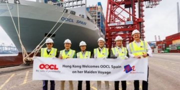 Hong Kong welcomes 24000 plus teu ship for the first time