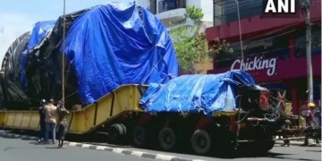 Machinery for space research project shipped from Maharashtra to Kerala