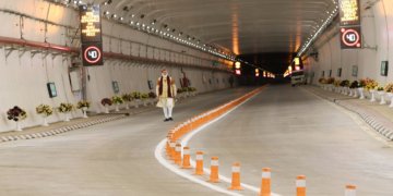 Atal Tunnel on Manali-Leh Highway completed