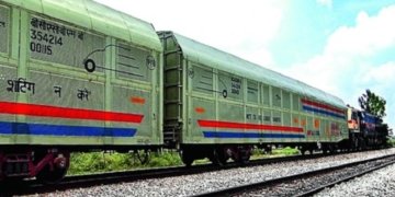Parcel express train to Tughlakabad ICD