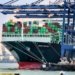 Part of Felixstowe terminal collapses