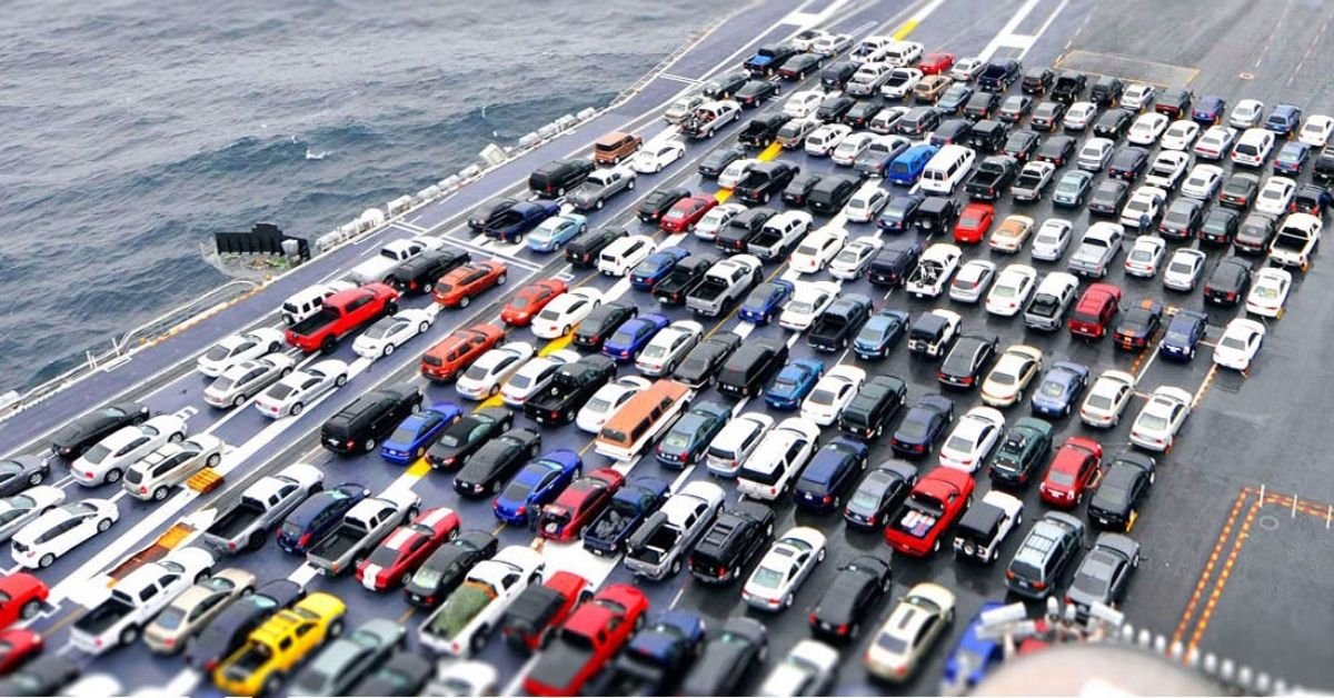 The route to carry cars from Shanghai to the Persian Gulf has been opened