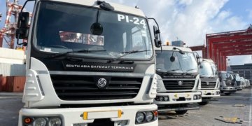 South Asia Gateway Terminals (Pvt) Ltd introduces a fleet of Inter Terminal Trucks (ITT) to enhance ITT Service Integrity