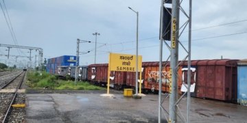 Container loading operations from Sambre Station commenced