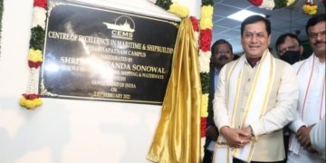 Shipbuilding centre inaugurated in Visakhapatnam