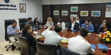 ESSEC Business School students from France visit JNPT