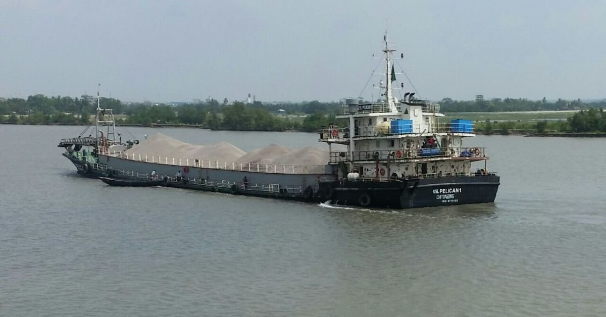 Bangladesh vessels stuck in Dhubri as water levels drop