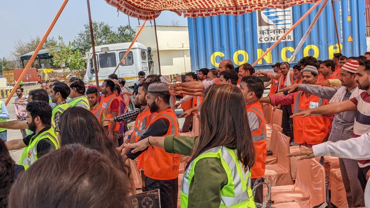 TCI Group conducts ‘Safe Safar’ event at CONCOR, New Delhi