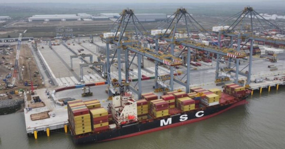 DP World opens a London Gateway berth