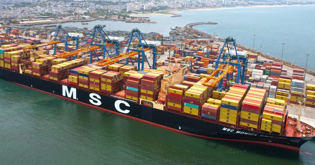 Visakha Container Terminal – J M Baxi Ports & Logistics Sets New Records with Longest Vessels Handled