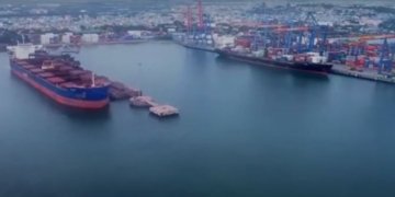 Visakhapatnam port crosses the 50-MT cargo handling record