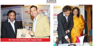 AMTOI GIVES A FOND FAREWELL TO DEEPAK SHETTY