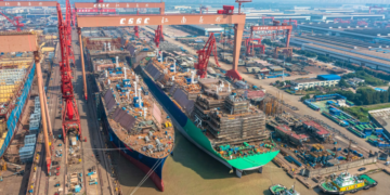 China Begins Building World’s Largest LNG Carrier
