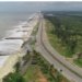 Construction of coastal highway and rail projects in Odisha