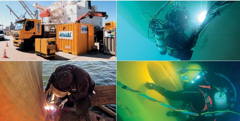 HYDREX offers underwater repair solutions Worldwide
