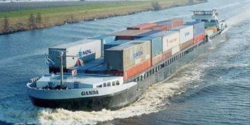 First export consignment of cement from Bangladesh to Tripura