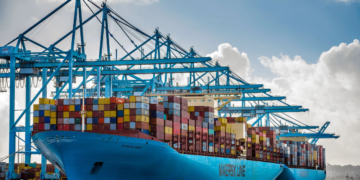 Maersk Orders Eight 18,600 TEU Mega Container Ships from China’s New Times Shipbuilding