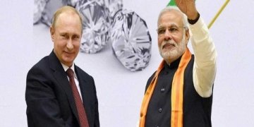 A multi-mode network for moving freight between India and Russia
