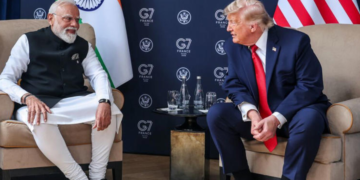 Modi & Trump Ease Tensions at G7: Trade Deal, Seafarer Safety & West Asia