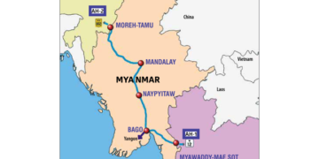 Myanmar border trade increases over $440 million