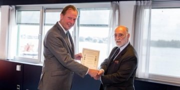 Mr René Berkvens, CEO Damen Shipyards Group bags 2016 CEMT award