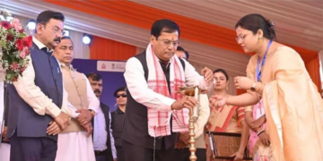 Sonowal Launches India’s First River Lighthouses on Brahmaputra to Aid 24×7 Inland Shipping