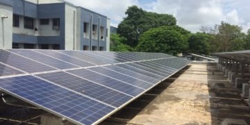 JNPT rooftop solar installation work completed